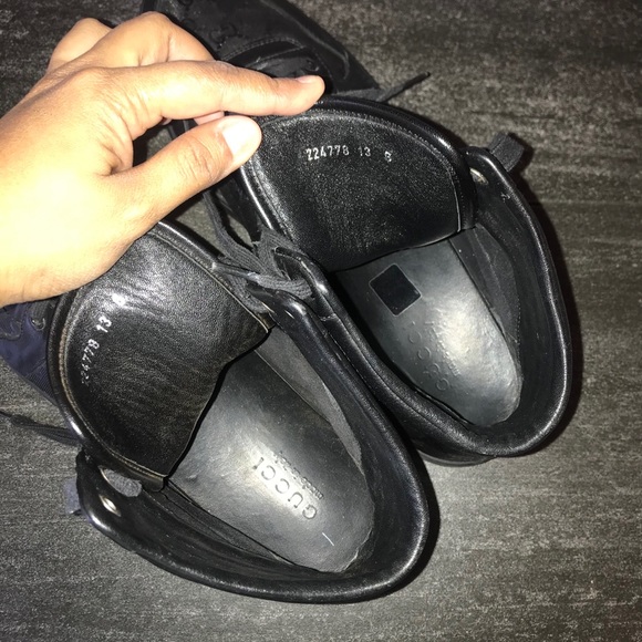 Gucci GG Imprime High Top Sneakers Mens - Picture 12 of 14